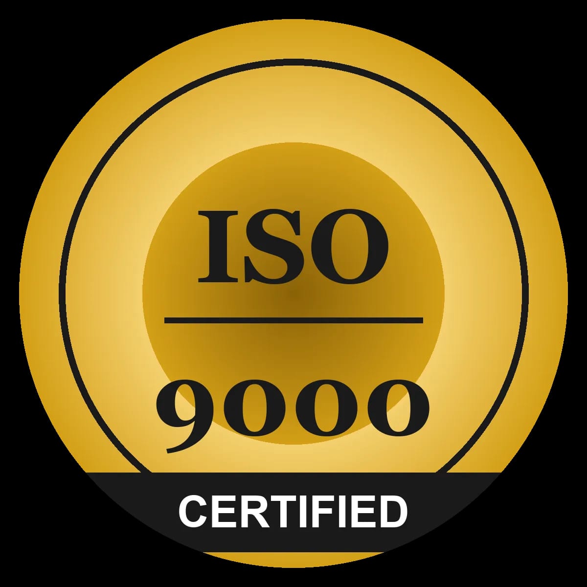 ISO 9000 certified mark